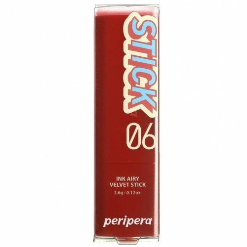 Peripera, Ink Airy Velvet Stick, 06 Daily Rose, 0,12 унции (3,6 г)