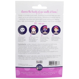 Miss Spa, Избавляйтесь от токсинов, 1 предварительно обработанная салфетка для маски на лицо