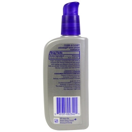 Clean & Clear, Преимущество, увлажняющее средство для угревой сыпи, 4 жидк. унц. (118 мл)