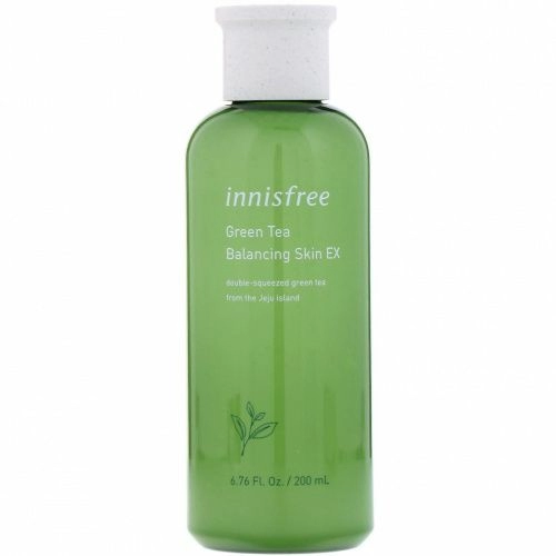 Innisfree, Балансирующий тонер с экстрактом зеленого чая, 200 мл
