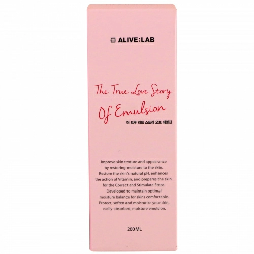 Alive:Lab, The True Love Story of Emulsion, 200 мл