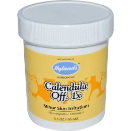 Hyland's Naturals, Календула Off. 1x, гомеопатическая мазь, 3.5 унций (105 г)