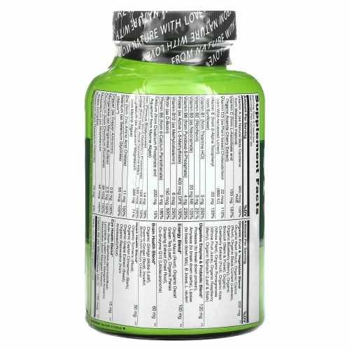 Naturelo, Цельнопищевые мультивитамины для женщин 120 вег капсул