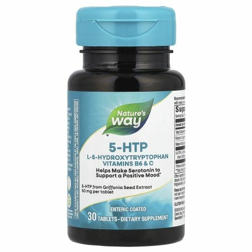 Nature's Way, 5-гидрокситриптофан, 30 таблеток