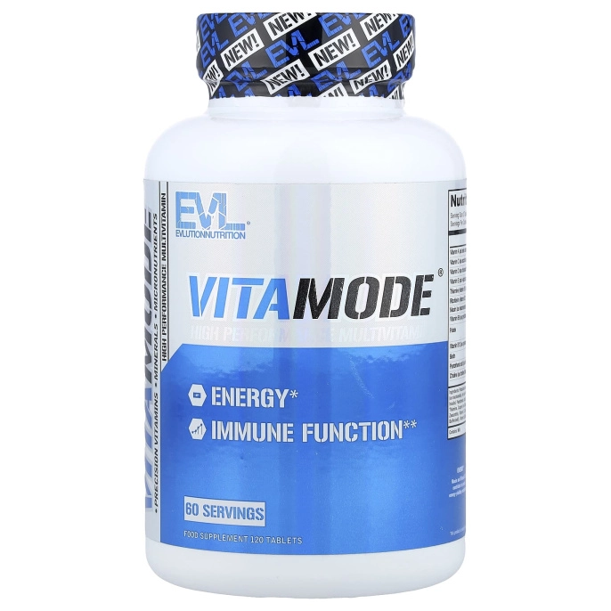 EVLution Nutrition, VitaMode®, высокоэффективные мультивитамины, 120 таблеток