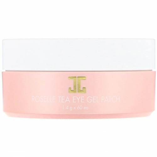 Jayjun Cosmetic, Гелевый патч для глаз с чаем каркадэ, 60 патчей, по 1,4 г каждый
