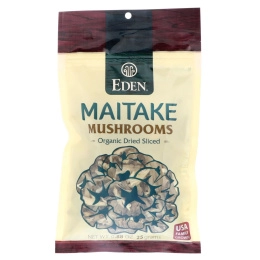 Eden Foods, Maitake Mushrooms, Organic Dried Sliced, .88 oz (25 g)