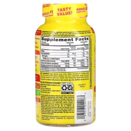 L'il Critters, Кальций и витамином D3, поддержка костей, натуральные фруктовые вкусы, 60 жевательных таблеток