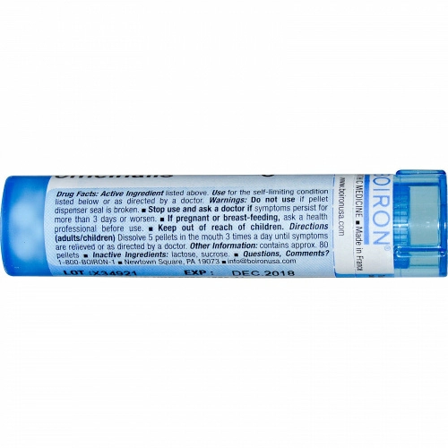 Boiron, Single Remedies, Очанка лекарственная, 6C, прибл. 80 гранул