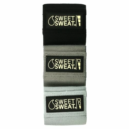 Sports Research, Набедренные повязки Sweet Sweat, серые, 3 ремешка