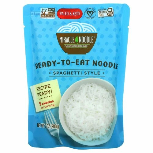 Miracle Noodle, Готовая к употреблению лапша, спагетти, 200 г (7 унций)