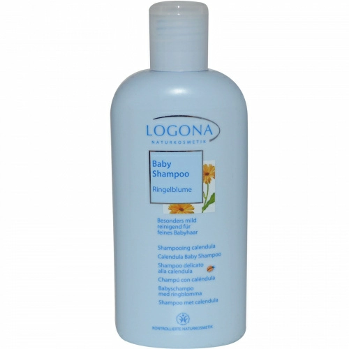 Logona Naturkosmetik, Детский шампунь, календула, 6,8 жидких унций (200 мл)
