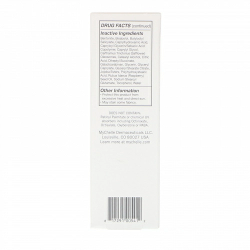 MyChelle Dermaceuticals, Солнцезащитный крем, SPF 50, не тонирующий, 1 флакон (30 мл)