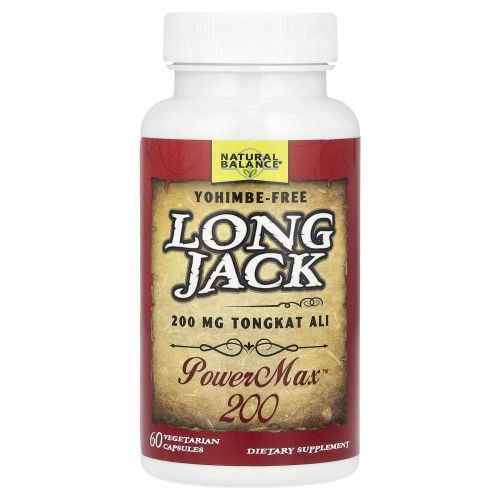Natural Balance, Long Jack, PowerMax 200, 60 вегетерианских капсул