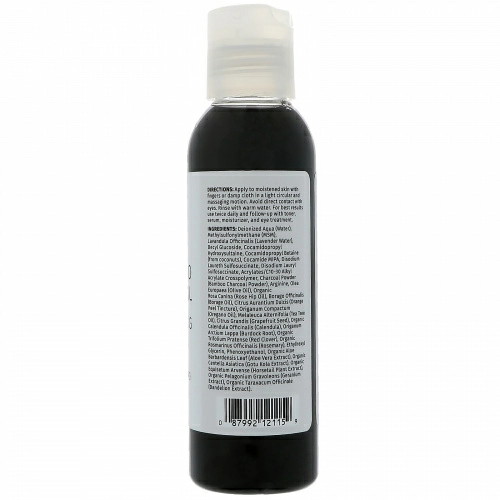 Reviva Labs, Bamboo Charcoal Cleansing Gel, Pore Minimizing, 4 fl oz (118 ml)