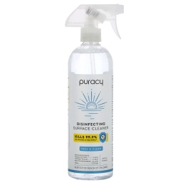 Puracy, Disinfectant Surface Cleaner, Free & Clear, 25 fl oz (739 ml)