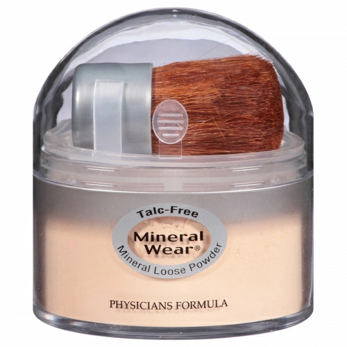 Physicians Formula, Mineral Wear, рассыпчатая пудра, средний матовый оттенок, SPF 16, 0,49 унций (14 г)