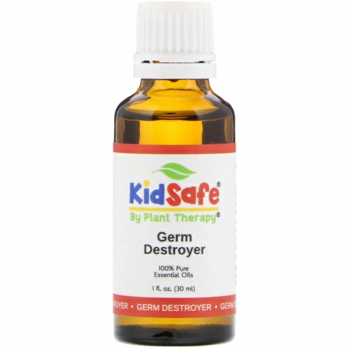 Plant Therapy, KidSafe, 100% Pure Essential Oil, Germ Destroyer, 1 fl oz (30 ml)