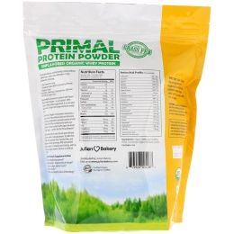 Julian Bakery, Органический, первобытный белковый порошок, без ароматизаторов, 907,19 г