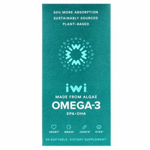iWi, Омега-3 ЭПК и ДГК, 30 мягких таблеток
