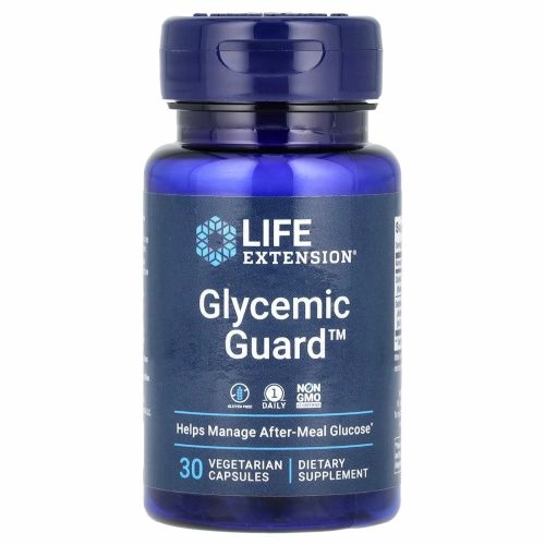 Life Extension, Гликемическая защита, 30 вегетарианских капсул