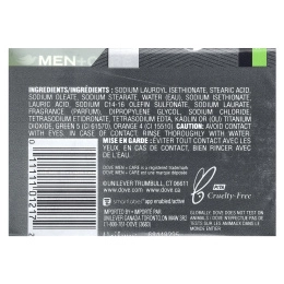 Dove, Men+Care, мыло для лица и тела «Экстрасвежесть», 4 шт. по 113 г (4 унции)