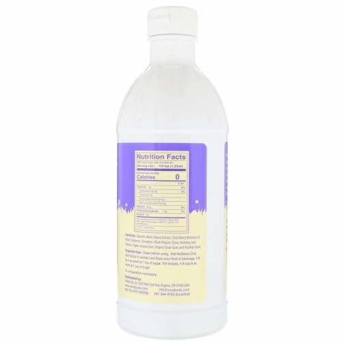 NuNaturals, Chai Spice Syrup, 16 fl oz (.47 l)