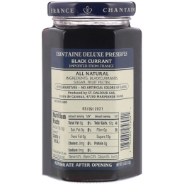 Chantaine, Deluxe Preserves, Черная смородина 11.5 унции (325 г)