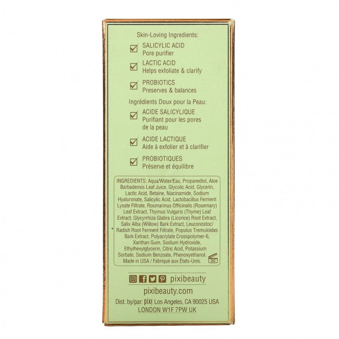 Pixi Beauty, концентрированная очищающая сыворотка, 30 мл (1 жидк. унция)