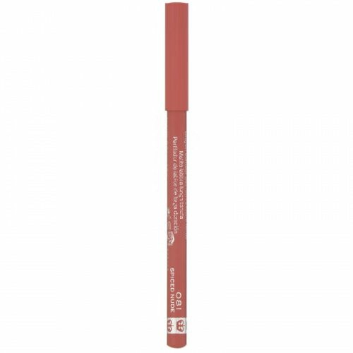Rimmel London, Контурный карандаш для губ Lasting Finish, 1000 Kisses Stay On, оттенок 081 «Пикантный нюд», 1,2 г