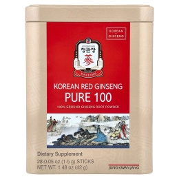 JungKwanJang, корейский красный женьшень, Pure 100, 28 пакетиков по 1,5 г (0,05 унции)