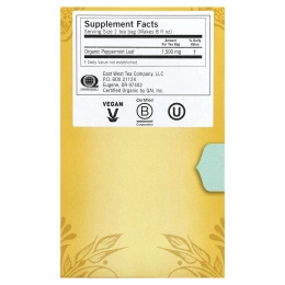 Yogi Tea, Purely Peppermint, без кофеина, 16 чайных пакетиков, 24 г (0,85 унции)