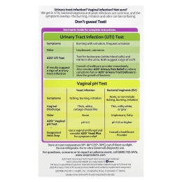 AZO, Набор для тестирования на ИМП и влагалища, набор из 2 предметов