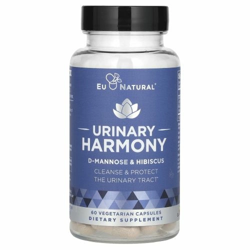 Eu Natural, Urinary Harmony, поддержка мочевыводящих путей, 60 вегетарианских капсул