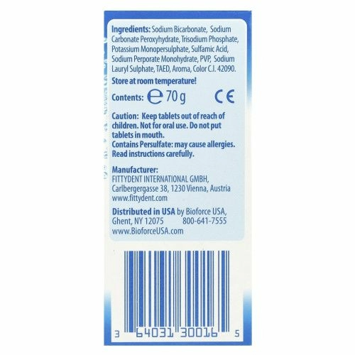 Secure Denture, Очищающие таблетки, 32 таблетки