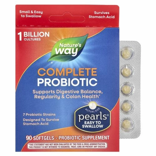 Nature's Way, Probiotic Pears Complete , 90 гелей