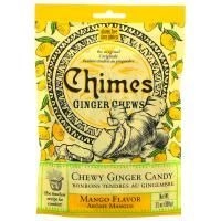 Chimes, Ginger Chews, со вкусом манго, 100 г (3,5 унции)
