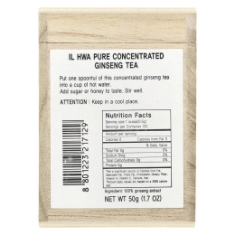 Ilhwa, Чистый концентрированный чай с женьшенем, 50 г (1,7 унции)