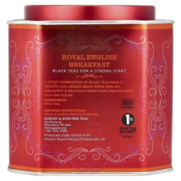 Harney & Sons, черный чай, королевский английский завтрак, 30 пакетиков, 75 г (2,67 унции)