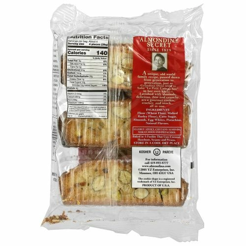 Almondina, Almonduo, миндальное и фисташковое печенье, 113 г (4 унции)