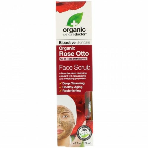 Organic Doctor, Органический скраб с болгарским розовым маслом , 4,2 ж. унц.(125 мл)