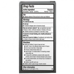 Lumify, Lumify, глазные капли для снятия покраснения, 7,5 мл (0,25 жидк. Унции)