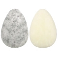 EcoTools, Infused Facial Sponges, Rose Petal + Bamboo Charcoal , 2 Sponges