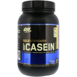 Optimum Nutrition, Gold Standard 100% казеин, банановые сливки, 909 г