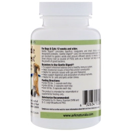 Ark Naturals, Спокойное пищеварение, включает пребиотики и пробиотики, 60 капсул