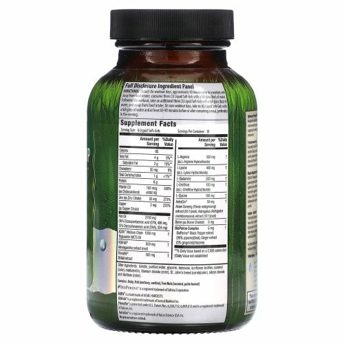 Irwin Naturals, Optimum-Strength Testosterone UP Pro-GrowtH, 60 мягких таблеток