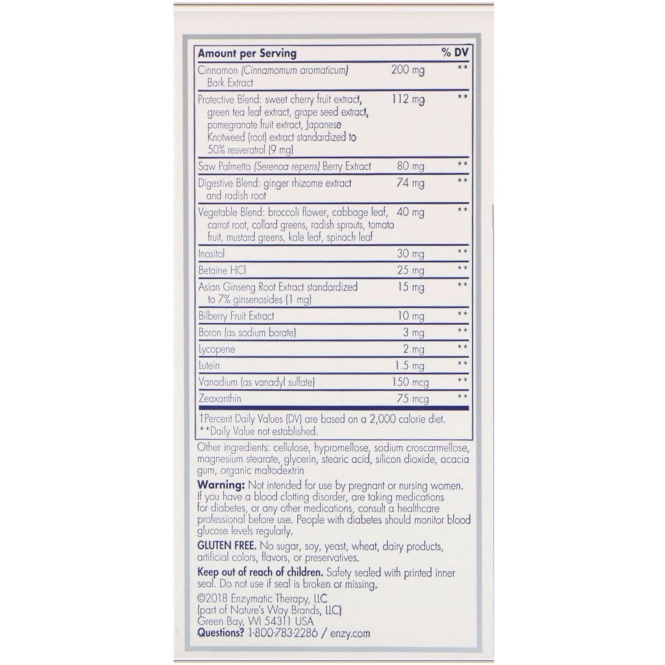 Nature's Way, Мультивитамины «Выбор врача», для мужчин от 50 лет, 120 таблеток