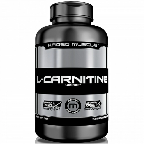 Kaged Muscle, L-карнитин, 250 капсул в растительной оболочке