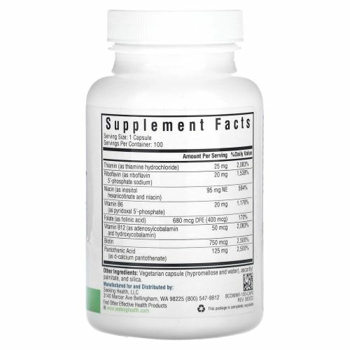 Seeking Health, B Complex MF`` 100 вегетарианских капсул