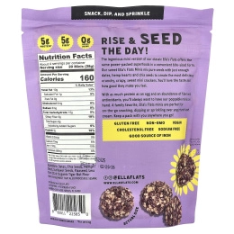 Ella's Flats, крекеры с суперфудами, сладкие мини-печенья, 113 г (4 унции)